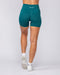 Muscle Nation Shorts Sculpt Seamless Midway Shorts - Deep Teal