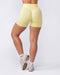 Muscle Nation Shorts Sculpt Seamless Midway Shorts - Limoncello