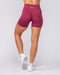 Muscle Nation Shorts Sculpt Seamless Midway Shorts - Rose Bud