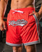 Muscle Nation Shorts Stadium Basketball 5" Shorts - Chilli