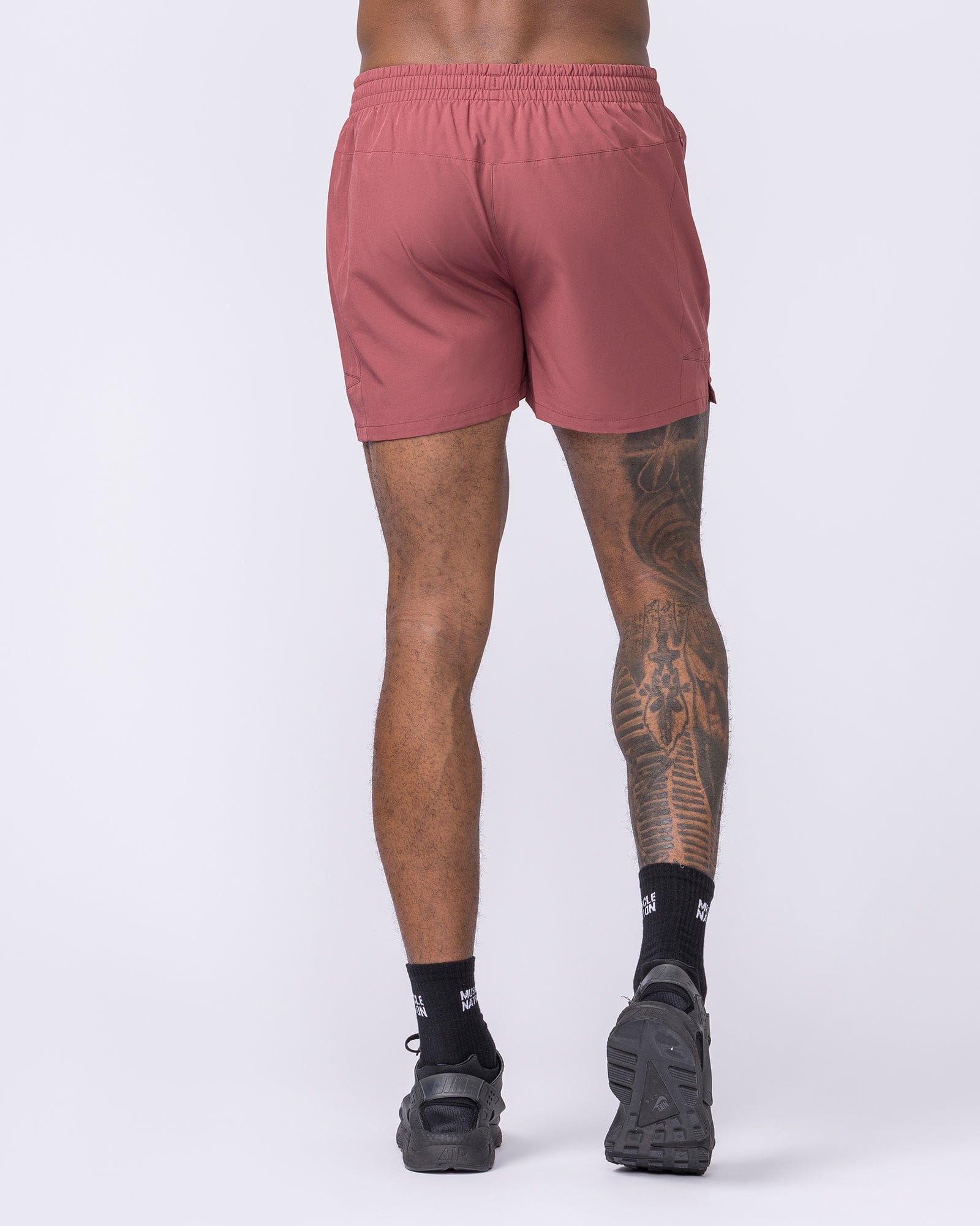 Muscle Nation Shorts Streamline Training 3" Shorts - Rust