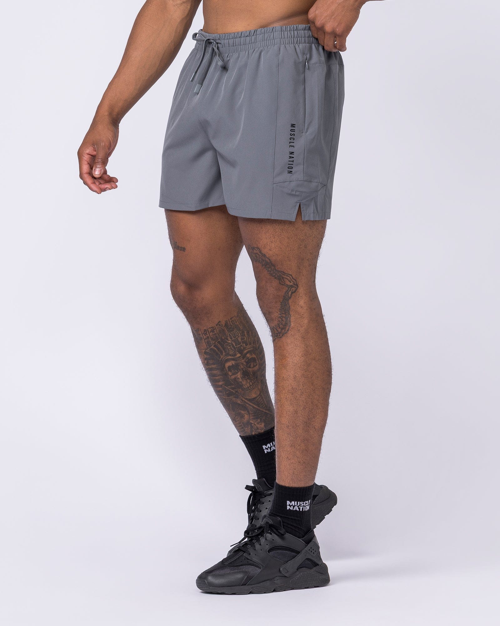 Muscle Nation Shorts Streamline Training 3" Shorts - Tornado