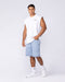 Muscle Nation Shorts Street Denim Jorts - Washed Denim