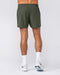 Muscle Nation Shorts Stride 3.5" Shorts - Cream / Dark Khaki