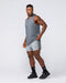 Muscle Nation Shorts Stride 3.5" Shorts - Jet Grey / Tornado