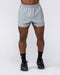 Muscle Nation Shorts Stride 3.5" Shorts - Jet Grey / Tornado