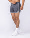 Muscle Nation Shorts Tech Camo Retro Shorts - Dark Grey Camo