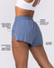 Muscle Nation Shorts Tempo 3" Run Shorts - Arctic