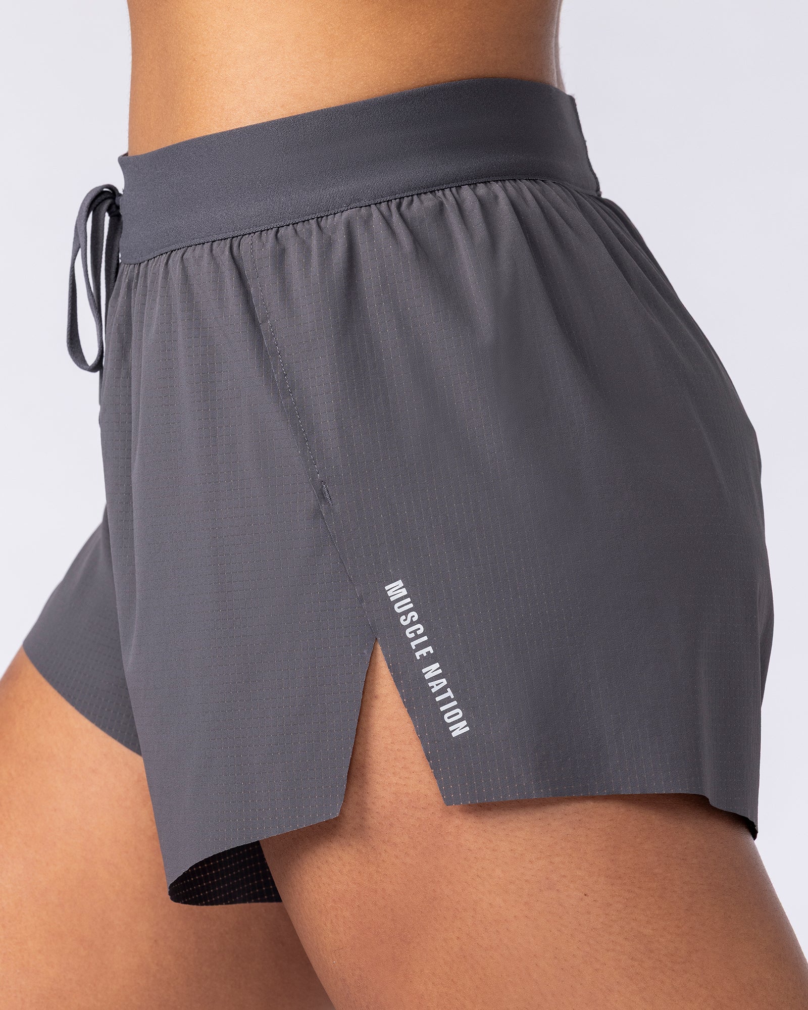 Muscle Nation Shorts Tempo 3" Run Shorts - Phantom