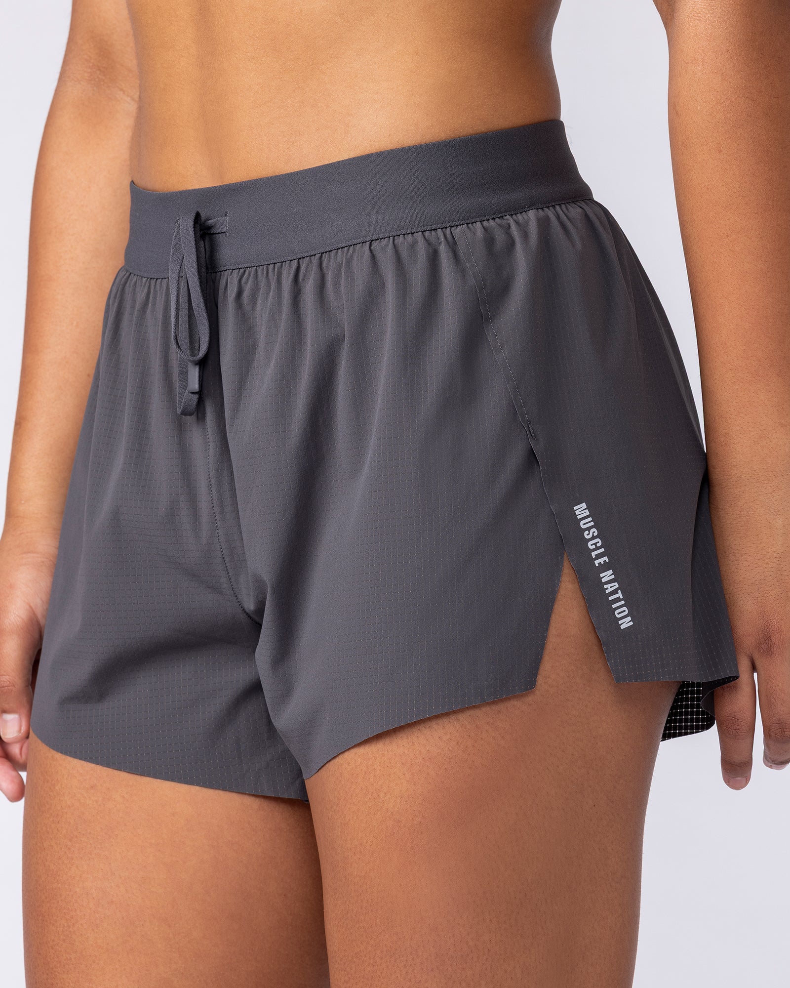 Muscle Nation Shorts Tempo 3" Run Shorts - Phantom