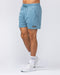 Muscle Nation Shorts Throwback Lay Up 3.5" Shorts - Pale Thunder