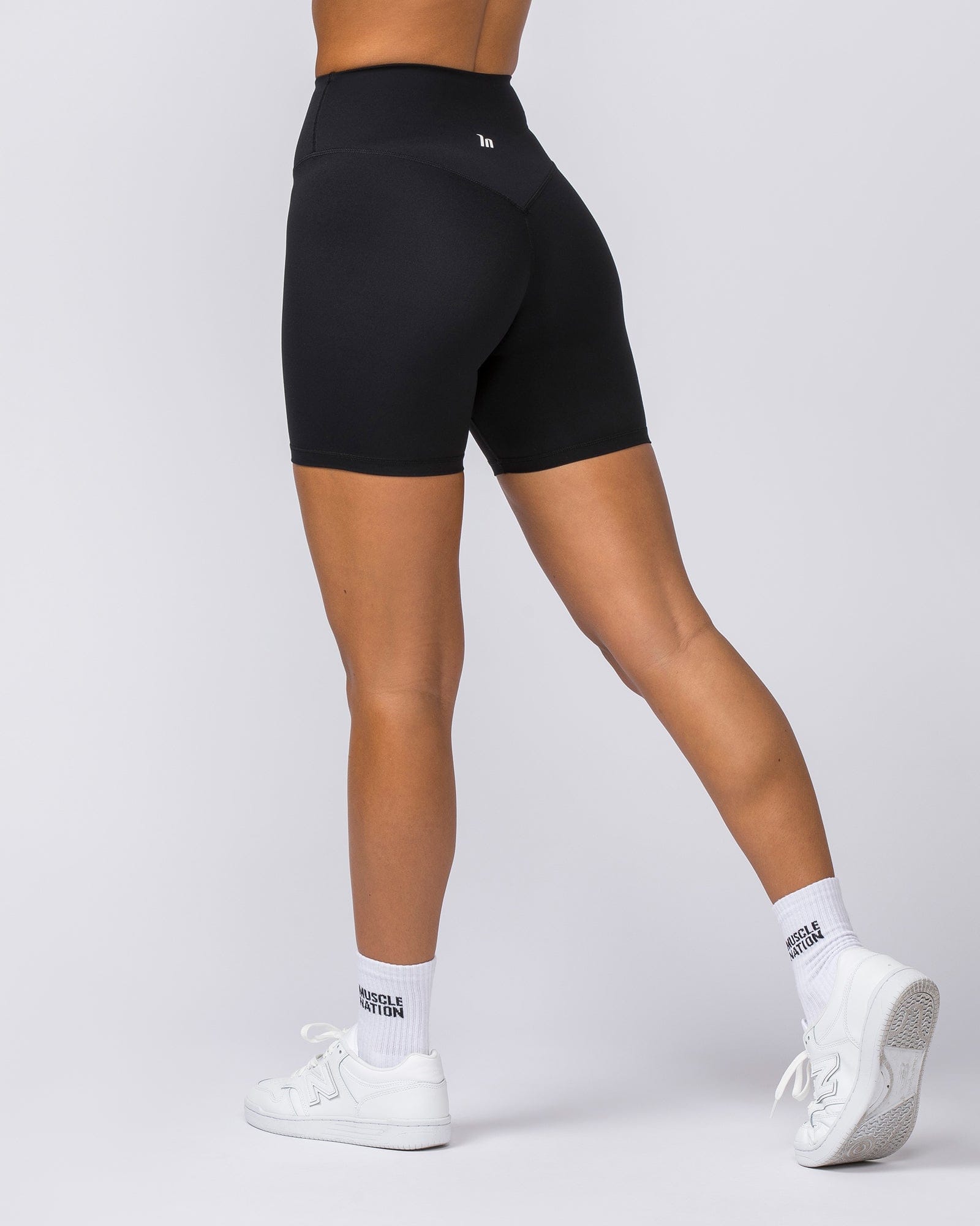 Muscle Nation Shorts Ultra Aura Bike Shorts - Black