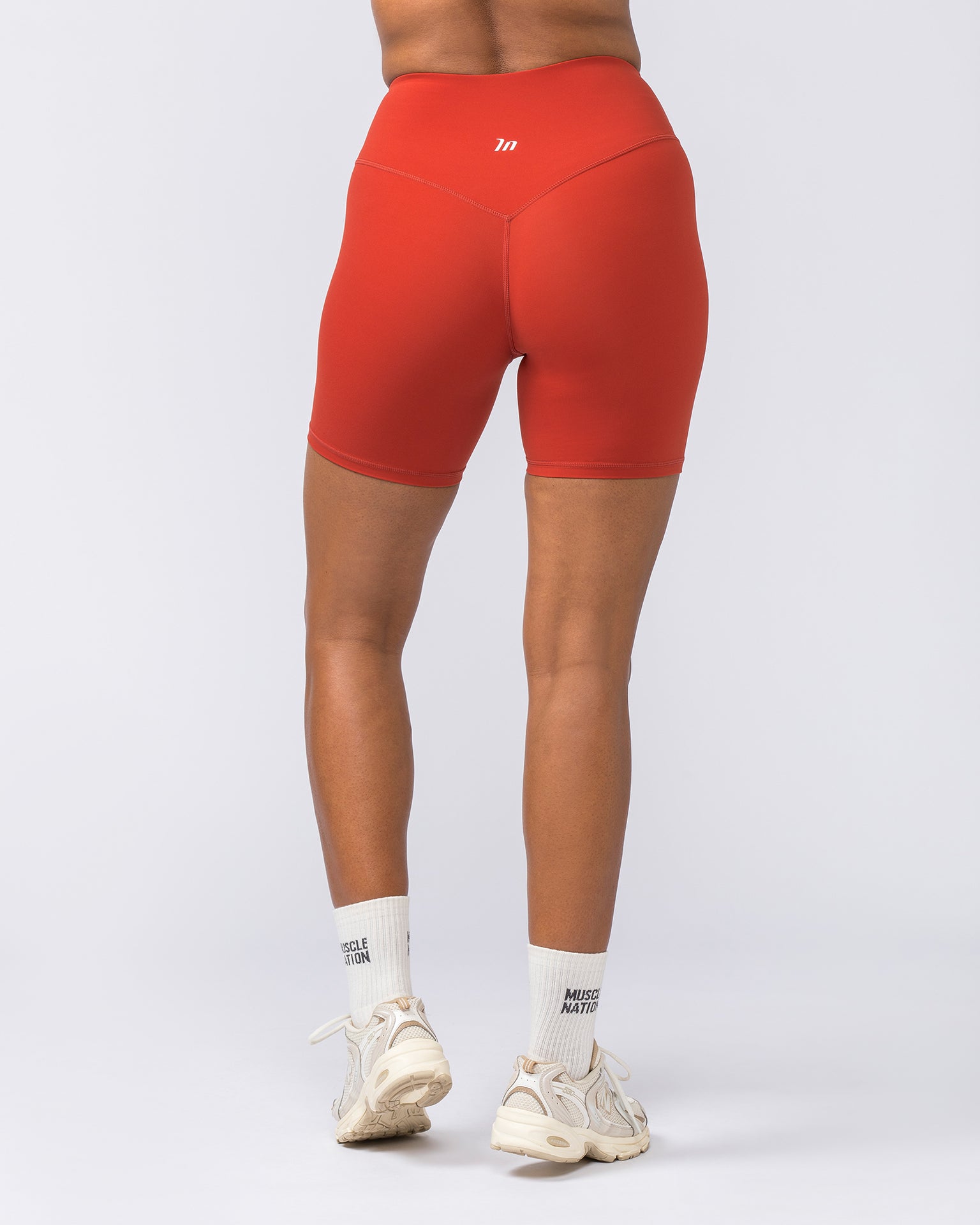 Muscle Nation Shorts Ultra Aura Bike Shorts - Crush Red