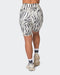 Muscle Nation Shorts Ultra Everyday Referee Length Shorts - Zebra Print