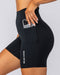 Muscle Nation Shorts Unrivalled Everyday Pocket Bike Shorts - Black