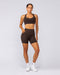 Muscle Nation Shorts Unrivalled Everyday Pocket Bike Shorts - Cocoa
