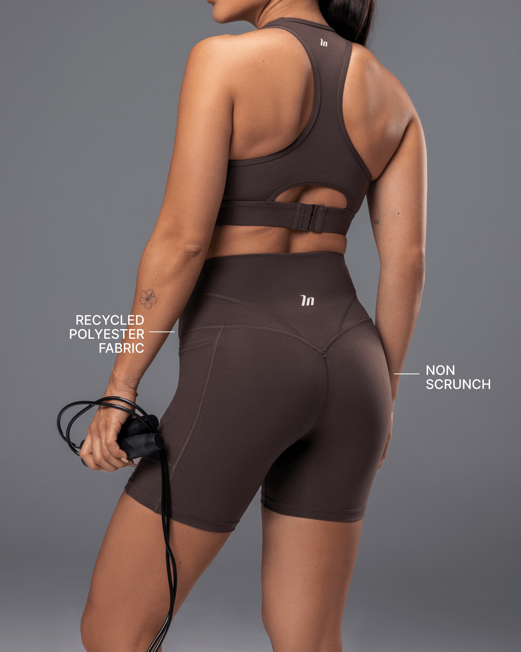 Muscle Nation Shorts Unrivalled Everyday Pocket Bike Shorts - Cola