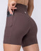 Muscle Nation Shorts Unrivalled Everyday Pocket Bike Shorts - Cola