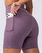 Muscle Nation Shorts Unrivalled Everyday Pocket Bike Shorts - Dark Thistle