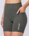 Muscle Nation Shorts Unrivalled Everyday Pocket Bike Shorts - Eucalyptus