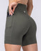 Muscle Nation Shorts Unrivalled Everyday Pocket Bike Shorts - Eucalyptus