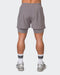 Muscle Nation Shorts Vigour Training Shorts - Pearl Grey