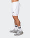 Muscle Nation Shorts Vigour Training Shorts - White