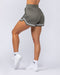 Muscle Nation Shorts Womens 3" Basketball Shorts - Ivy