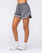 Muscle Nation Shorts Womens 3" Basketball Shorts - Shadow Grey