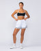 Muscle Nation Shorts Womens 3" Basketball Shorts - White