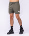 Muscle Nation Shorts Worldwide Lay Up 3.5" Shorts - Dark Khaki