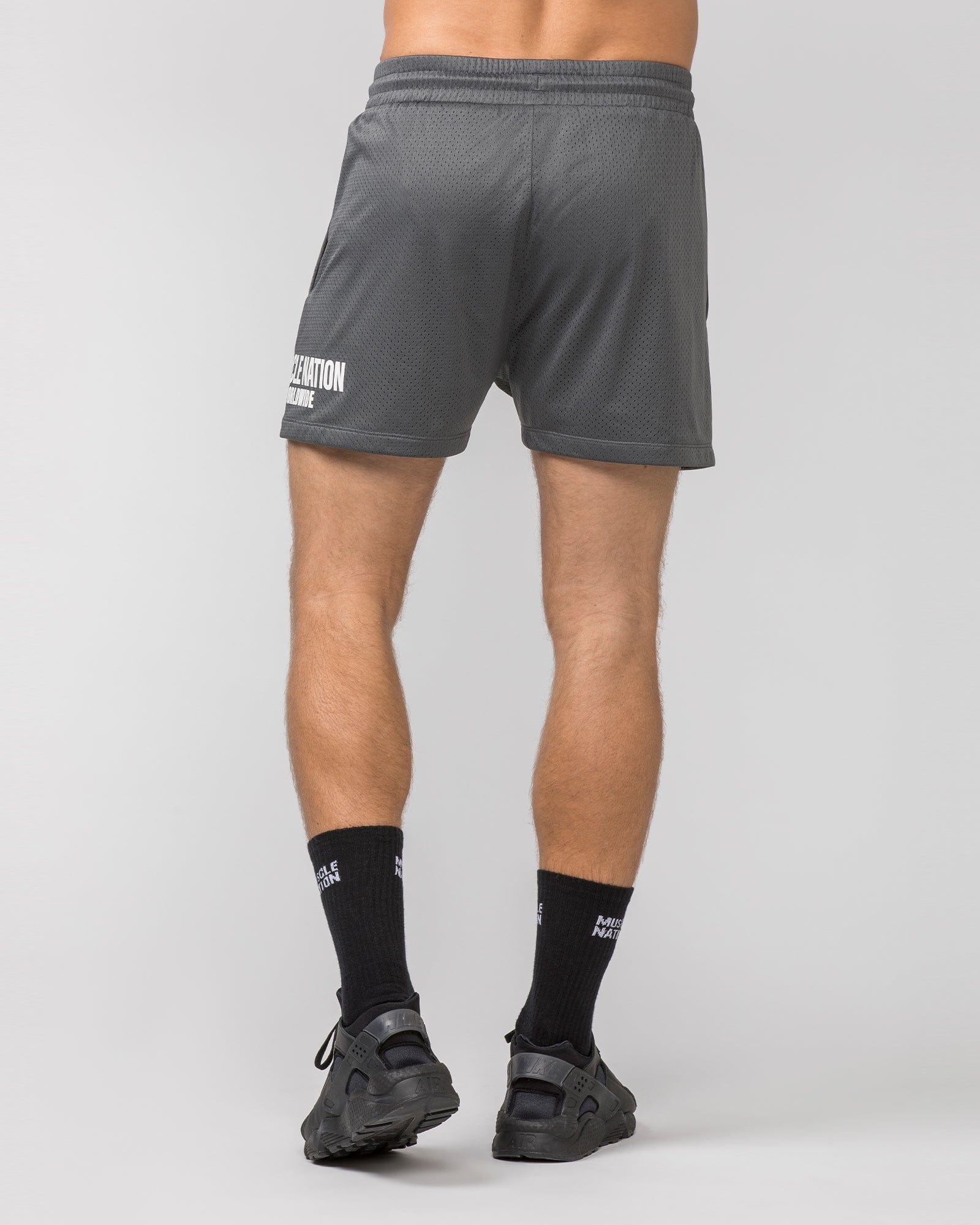 Muscle Nation Shorts Worldwide Lay Up 3.5" Shorts - Tornado