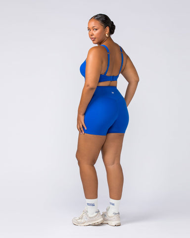 Muscle Nation Shorts Zero Rise Everyday Midway Shorts - Bondi Blue