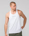 Muscle Nation Singlet Infinite Y Back Singlet - White