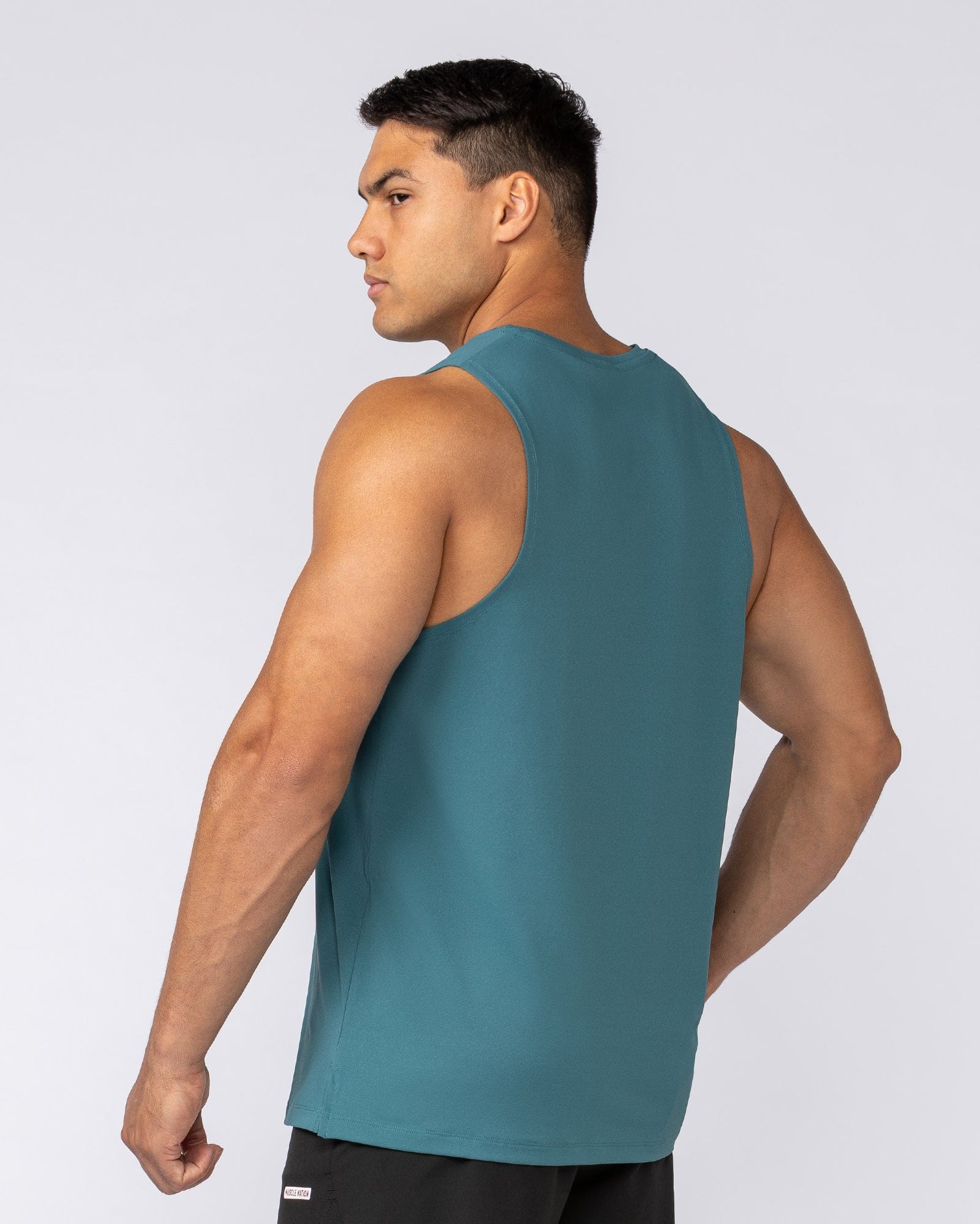 Muscle Nation Singlets & Tanks Active Training Tank - Shark