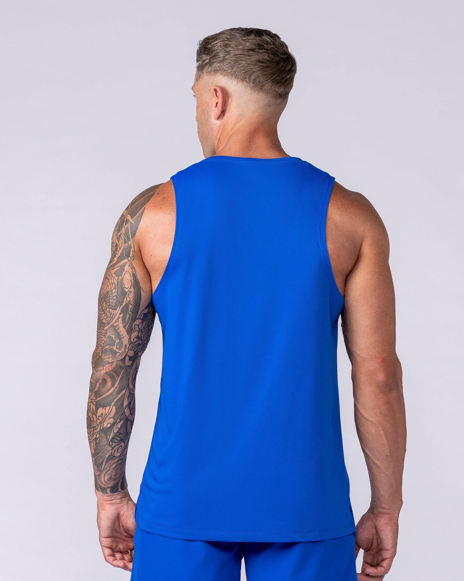 Muscle Nation Singlets & Tanks Aero Active Tank - Bondi Blue