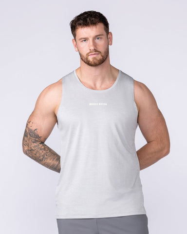Muscle Nation Singlets & Tanks Aero Active Tank - Quiet Grey