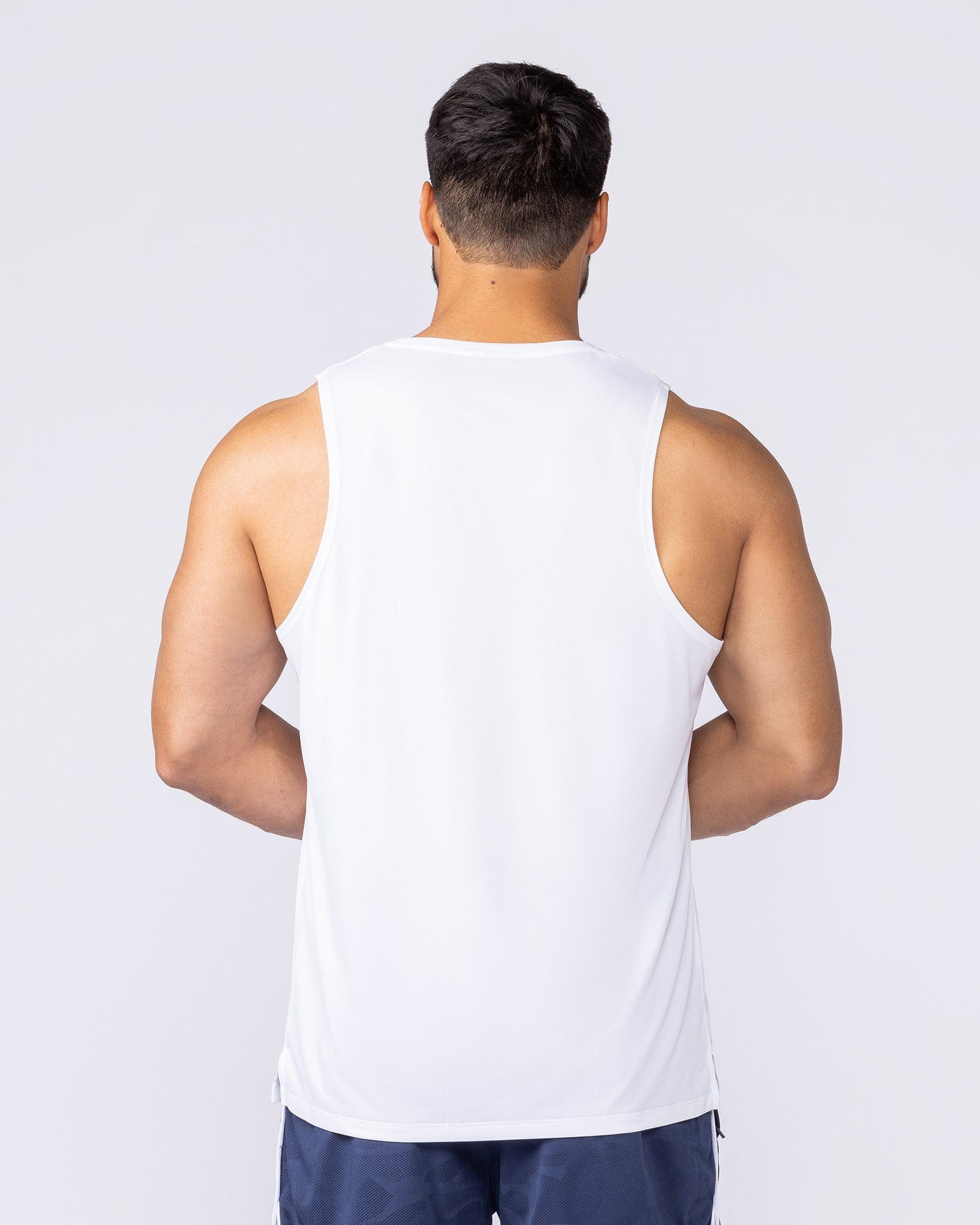 Muscle Nation Singlets & Tanks Aero Active Tank - White