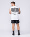 Muscle Nation Singlets & Tanks Athletic Division Muscle Tank - White