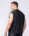 Muscle Nation Singlets & Tanks Daily Raglan Boxy Muscle Tank - Black