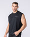 Muscle Nation Singlets & Tanks Daily Raglan Boxy Muscle Tank - Black