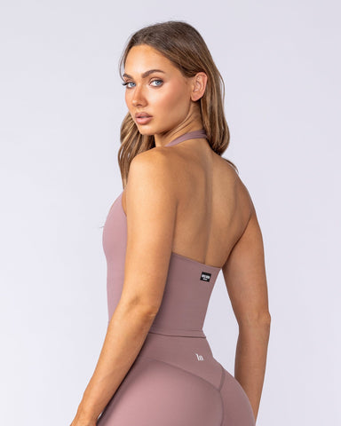 Muscle Nation Singlets & Tanks Define Bra Tank - Mocha Berry