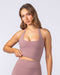 Muscle Nation Singlets & Tanks Define Bra Tank - Mocha Berry
