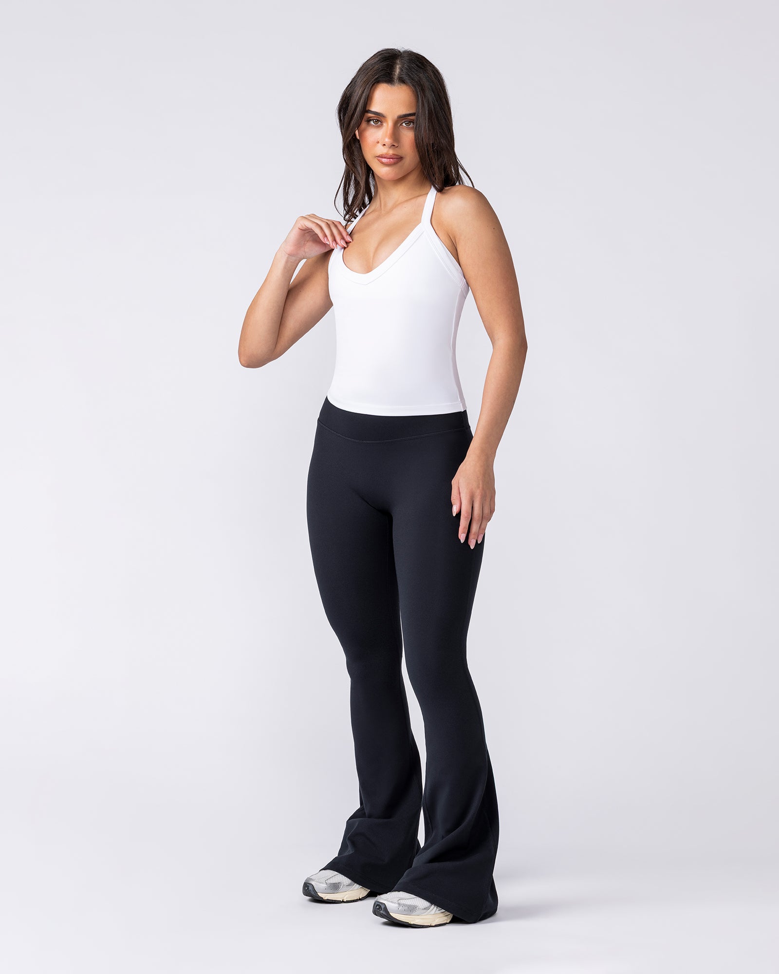 Muscle Nation Singlets & Tanks Effortless Tank - White