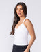 Muscle Nation Singlets & Tanks Effortless Tank - White