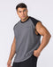 Muscle Nation Singlets & Tanks Essential Raglan Boxy Muscle Tank - Tornado / Black