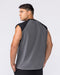 Muscle Nation Singlets & Tanks Essential Raglan Boxy Muscle Tank - Tornado / Black