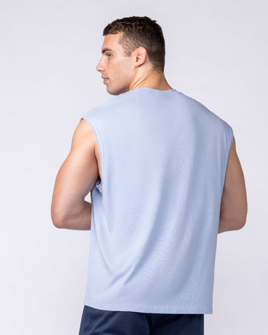 Muscle Nation Singlets & Tanks Fieldhouse Boxy Muscle Tank - Aero Blue