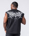 Muscle Nation Singlets & Tanks Gothic Boxy Muscle Tank - Black