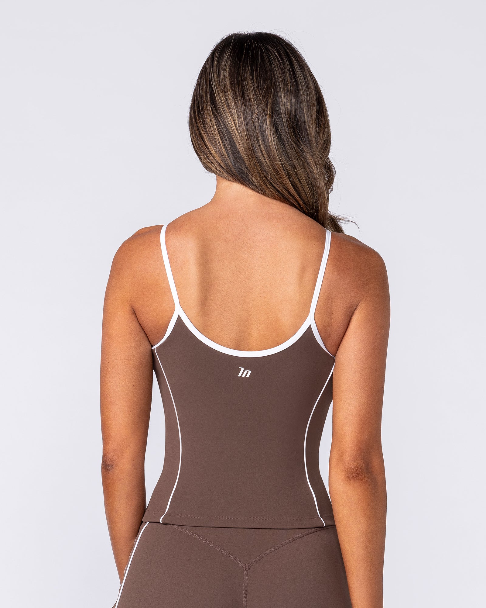 Muscle Nation Singlets & Tanks Haze Bra Tank - Chestnut